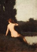 Jean-Jacques Henner A Bather USA oil painting artist